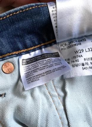 Мужские оригинальные стрейчевые джинсы levis premium9 фото