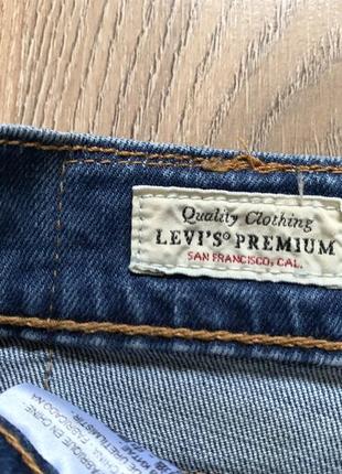Мужские оригинальные стрейчевые джинсы levis premium7 фото