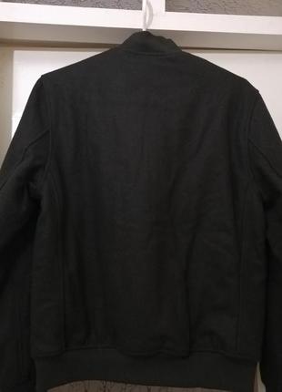 Куртка бомбер h&m david beckham  wool bomber2 фото