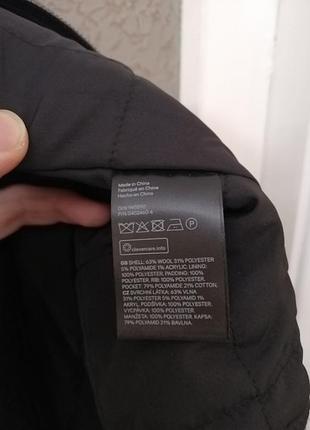 Куртка бомбер h&m david beckham  wool bomber4 фото