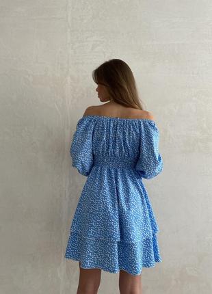 Сукня з подвійною спідницею софт8 фото