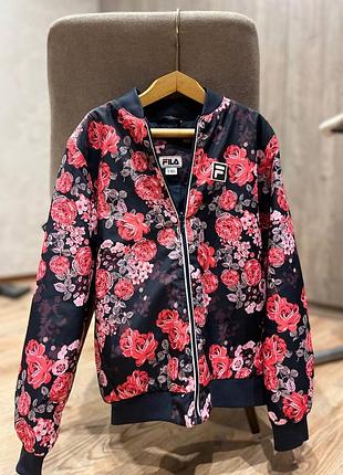 Ветровка-бомбер fila на девочку