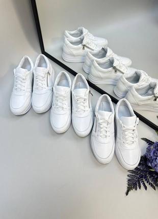 Нереально удобные кроссовки кожаные белые много цветов на выбор8 фото