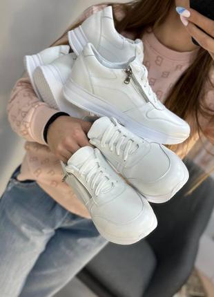 Нереально удобные кроссовки кожаные белые много цветов на выбор10 фото
