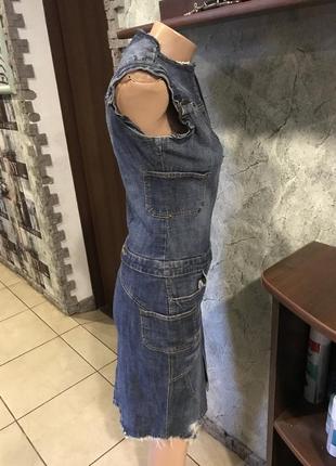 Платье джинсовое стречевое 4610 фото