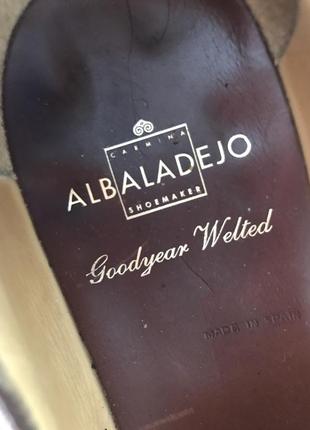 Оксфорды/лоферы/туфли «albaladejo» 💯% натуральная кожа, испания 🇪🇸9 фото