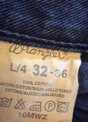 Щільні якісні бавовняні джинси wrangler.6 фото
