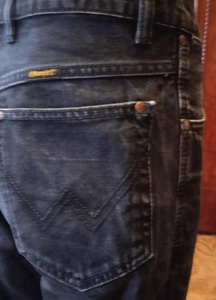 Щільні якісні бавовняні джинси wrangler.4 фото