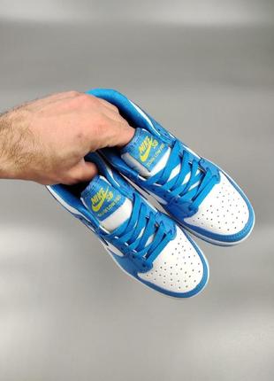 Жіночі кросівки nike sb dunk low pro blue2 фото