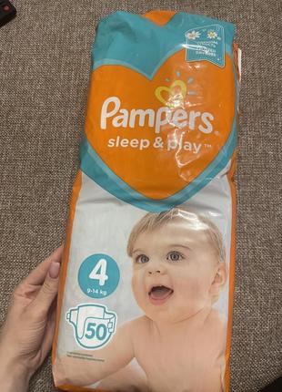 Памперси 4 , pampers