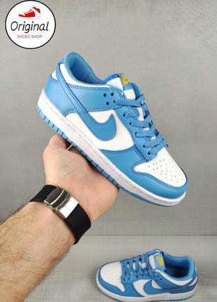 Жіночі кросівки nike sb dunk low blue1 фото