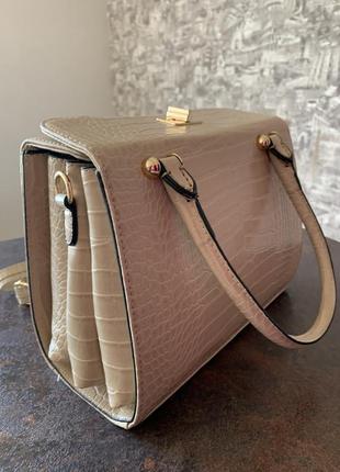 Крутая и удобная женская сумка еко кожа prada7 фото