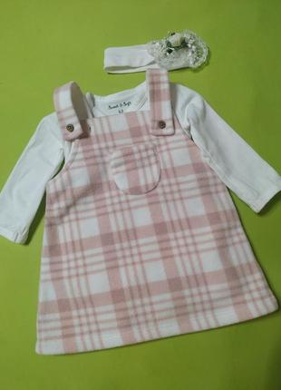 Наборчик сарафанчик и бодик