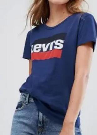 Женская футболка "levis"1 фото