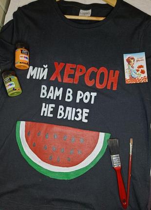 Футболка ручная роспись
