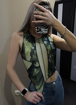 Топ пэчворк shein