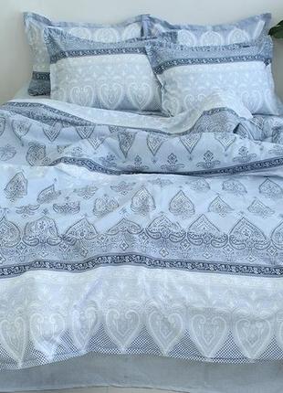 Комплект постельного белья семейный, ткань ранфорс1 фото