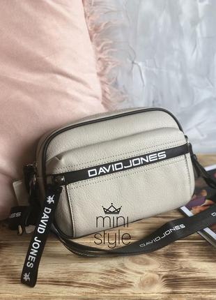 Сумка на длинной ручке cross-body сумочка трендовая и стильная кроссбоди david jones6 фото