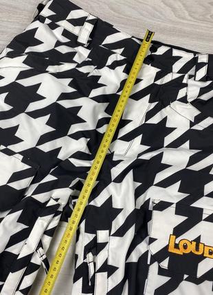 Штаны для сноуборда сноубордические loudmouth ski and snowboard  burton scott head spyder 10k лыжные9 фото