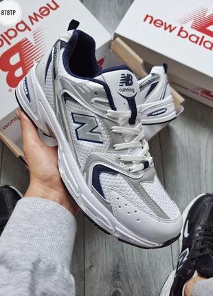 Кроссовки мужские new balance серые синие / кросівки чоловічі нью баланс сірі сині кроссы1 фото