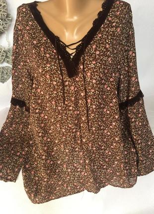 Шикарная воздушная блуза mackays