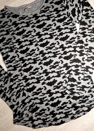 Футболка довгий рукав, лонгслів підліток piazza italia