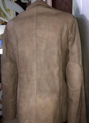 Модный пиджак/куртка/жакет из натуральной кожи . бренд md’m major d’magen7 фото