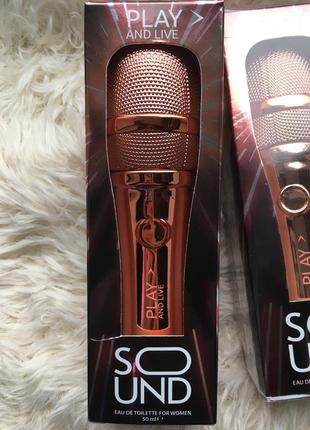 Play and live sound фруктовая цветочная ванильная сладкая туалетная вода женская в...