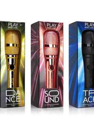 Play and live sound фруктовая цветочная ванильная сладкая туалетная вода женская в...