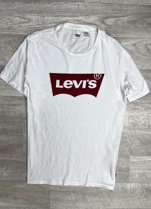 Levi’s футболка оригинал s белая