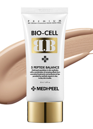 Medi-peel bio-cell bb cream омолоджуючий зволожуючий бб-крем