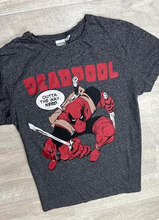 Marvel deadpool футболка оригинал м4 фото