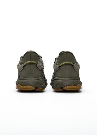 Кроссовки adidas originals ozweego khaki3 фото