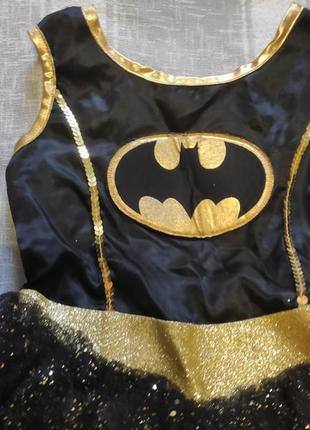 Платье бэтмен на 6-7 лет3 фото