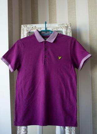 Чоловіча футболтболка поло lyle scott оригінал new!1 фото