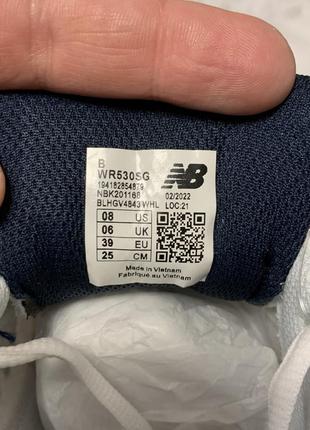 Стильные весенние кроссовки new balance 530. унисекс размеры 36-45. цвет белый, серебряный, черный5 фото