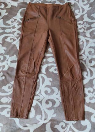 Кожаные брюки