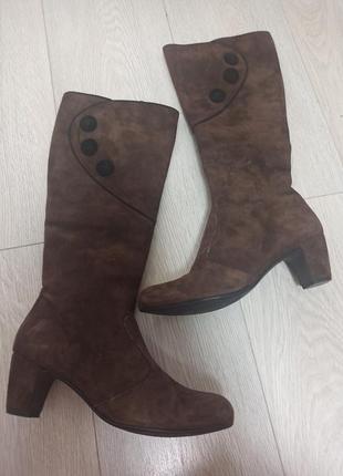 Sale! оригинальные замшевые сапоги perlato р.37