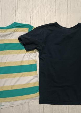 Две фирменные футболки rebel,george на мальчика на 7-8 лет одним лотом3 фото