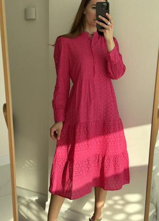 Новое розовое платье размер s4 фото