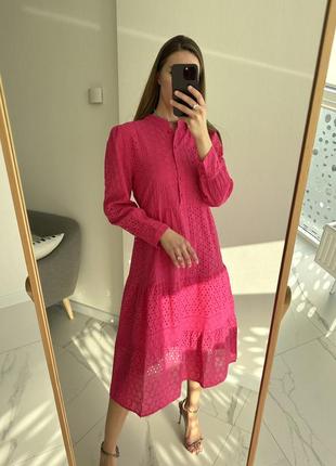 Новое розовое платье размер s1 фото