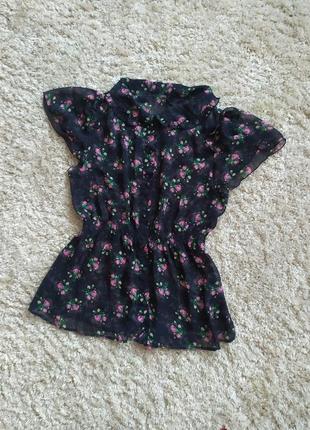 Прозрачная блузка