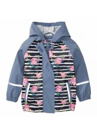 Куртка-дощовик водовідштовхувальна для дівчинки lupilu 318375 86-92 см різнобарвний  74050