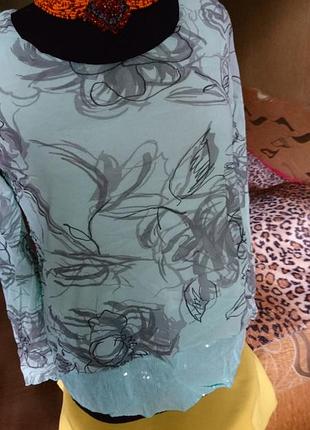 Туніка сітка з паєтками