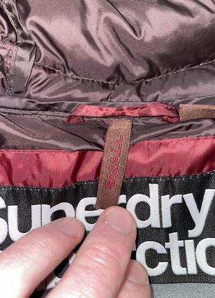 Микропуховик superdry, оригинал, размер s6 фото