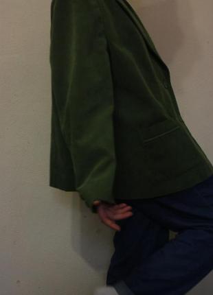 Вельветовый оверсайз блейзер, пиджак3 фото