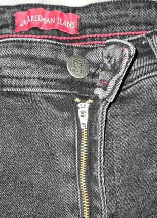 Джинсы зауженные черные redman jeans4 фото