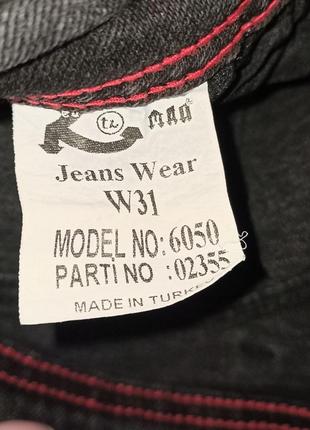 Джинсы зауженные черные redman jeans7 фото