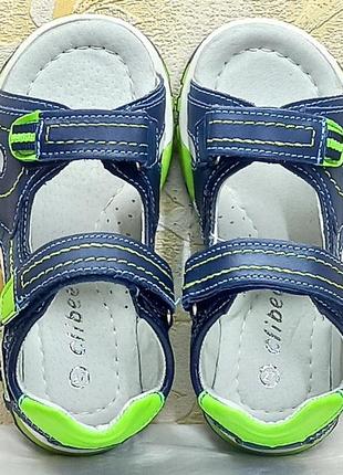 Кожаные ортопедические босоножки летняя обувь сандалии ав-17 клиби clibee р.278 фото