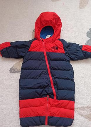 The north face оригінал комбінезон конверт демі демісезонний пуховий